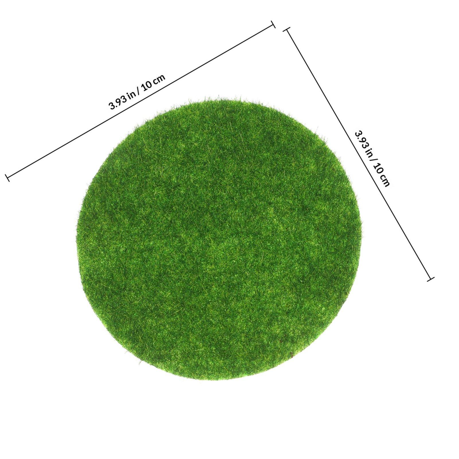 5Pcs Artificial Moss Realistic Round Miniature Moss for Indoor Plants Garden Micro Landscape Decoration Artificial Grass Turf
5Pcs Artificial Moss Realistic Round Miniature Moss for Indoor Plants Garden Micro Landscape Decoration Artificial Grass Turf