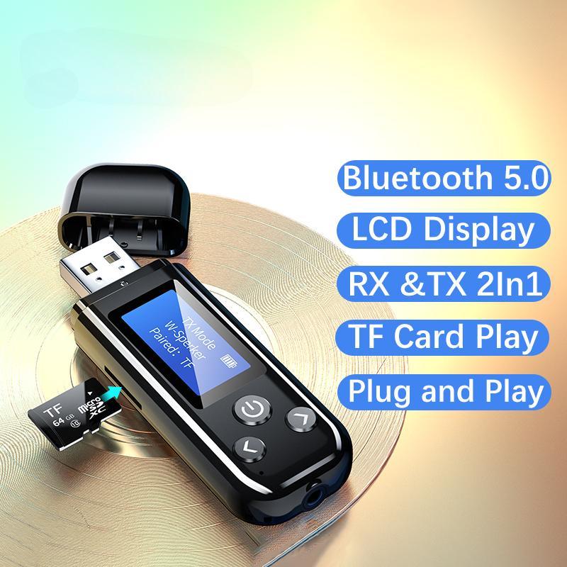 ЖК-дисплей Bluetooth 5.0 Аудио передатчик Приемник USB 3,5 мм Стерео музыка Беспроводной адаптер 2-в-1 Plug and Play TF Card Play для наушников чёрный
ЖК-дисплей Bluetooth 5.0 Аудио передатчик Приемник USB 3,5 мм Стерео музыка Беспроводной адаптер 2-в-1 Plug and Play TF Card Play для наушников чёрный