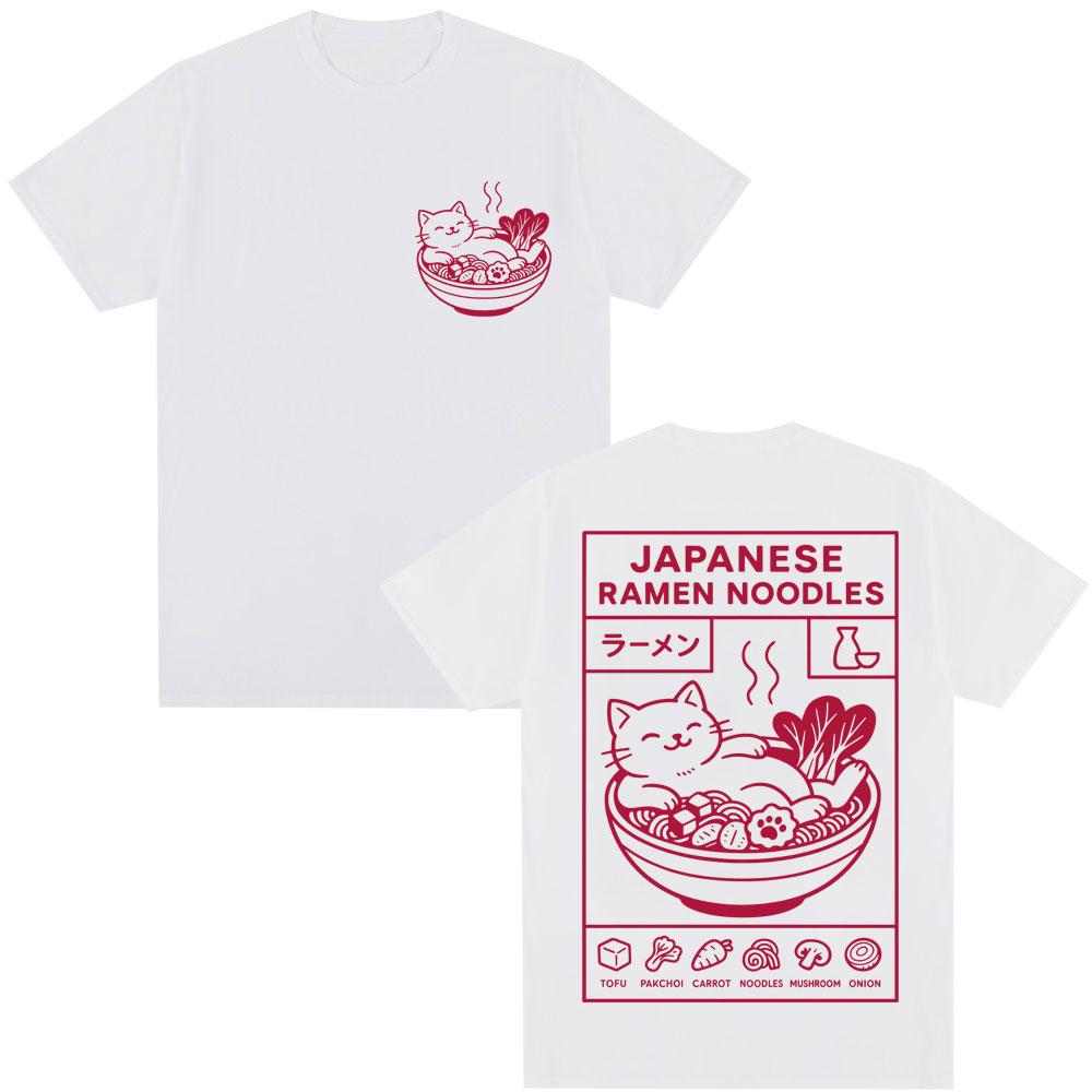 Japanese Style Ramen Noodles Cat Funny T-shirts Men Women Fashion Harajuku High Quality T Shirt Oversized Cotton Casual T-shi... S разноцветный
Japanese Style Ramen Noodles Cat Funny T-shirts Men Women Fashion Harajuku High Quality T Shirt Oversized Cotton Casual T-shi... S разноцветный