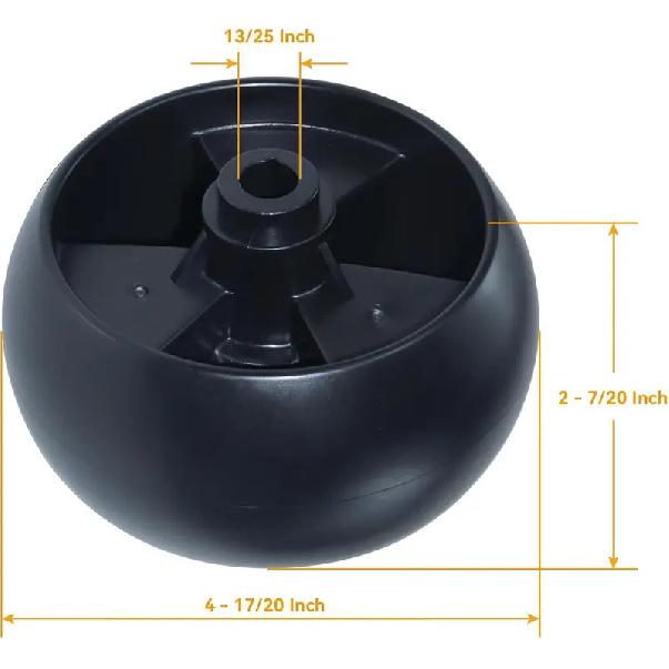 4 Pack734-04155Deck Wheel Kit Cub Cadet 734-04155 Deck Wheel Toro112-0677 for Cub Cadet LT1050,XT1 LT46, ZT1 50, ZT3 60 Tractors
4 Pack734-04155Deck Wheel Kit Cub Cadet 734-04155 Deck Wheel Toro112-0677 for Cub Cadet LT1050,XT1 LT46, ZT1 50, ZT3 60 Tractors