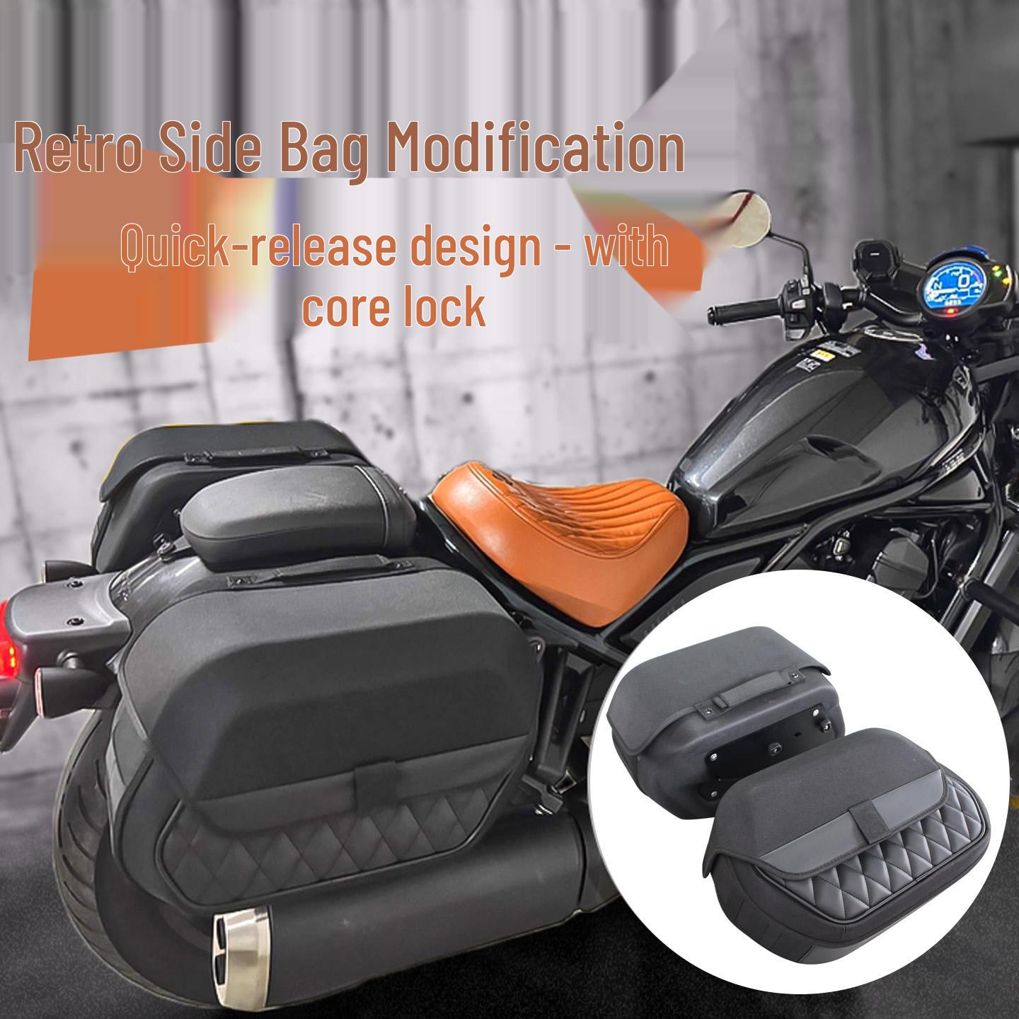 Kawasaki Vulcan S 650 Retro Side Pannier Box Storage Bag чёрный
Kawasaki Vulcan S 650 Retro Side Pannier Box Storage Bag чёрный