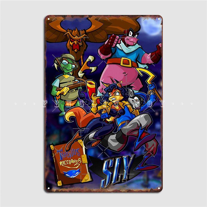 Sly Coopers And The Thievius Raccoonus Metal Sign Club Cinema Design Poster Tin Sign Posters 40x30cm
Sly Coopers And The Thievius Raccoonus Metal Sign Club Cinema Design Poster Tin Sign Posters 40x30cm