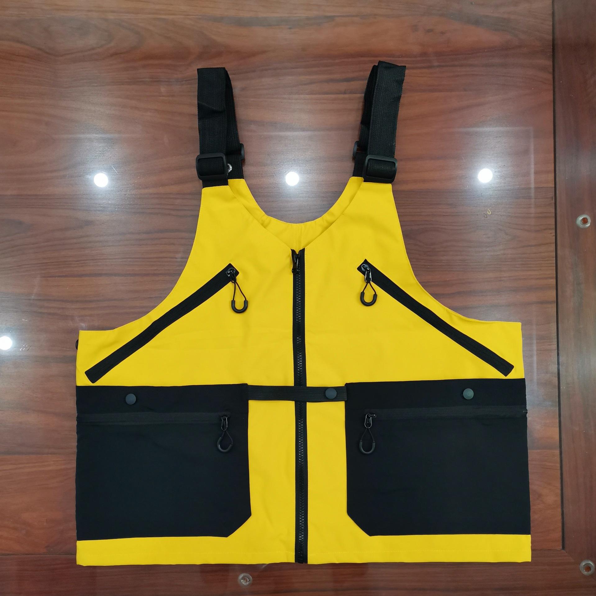 Techwear Style Vintage Tactical Punk Vest Man Woman Outdoor Hiking Fishing Multifunction Variable Waistcoat Yellow Blue Purple One Size жовтий
Techwear Style Vintage Tactical Punk Vest Man Woman Outdoor Hiking Fishing Multifunction Variable Waistcoat Yellow Blue Purple One Size жовтий