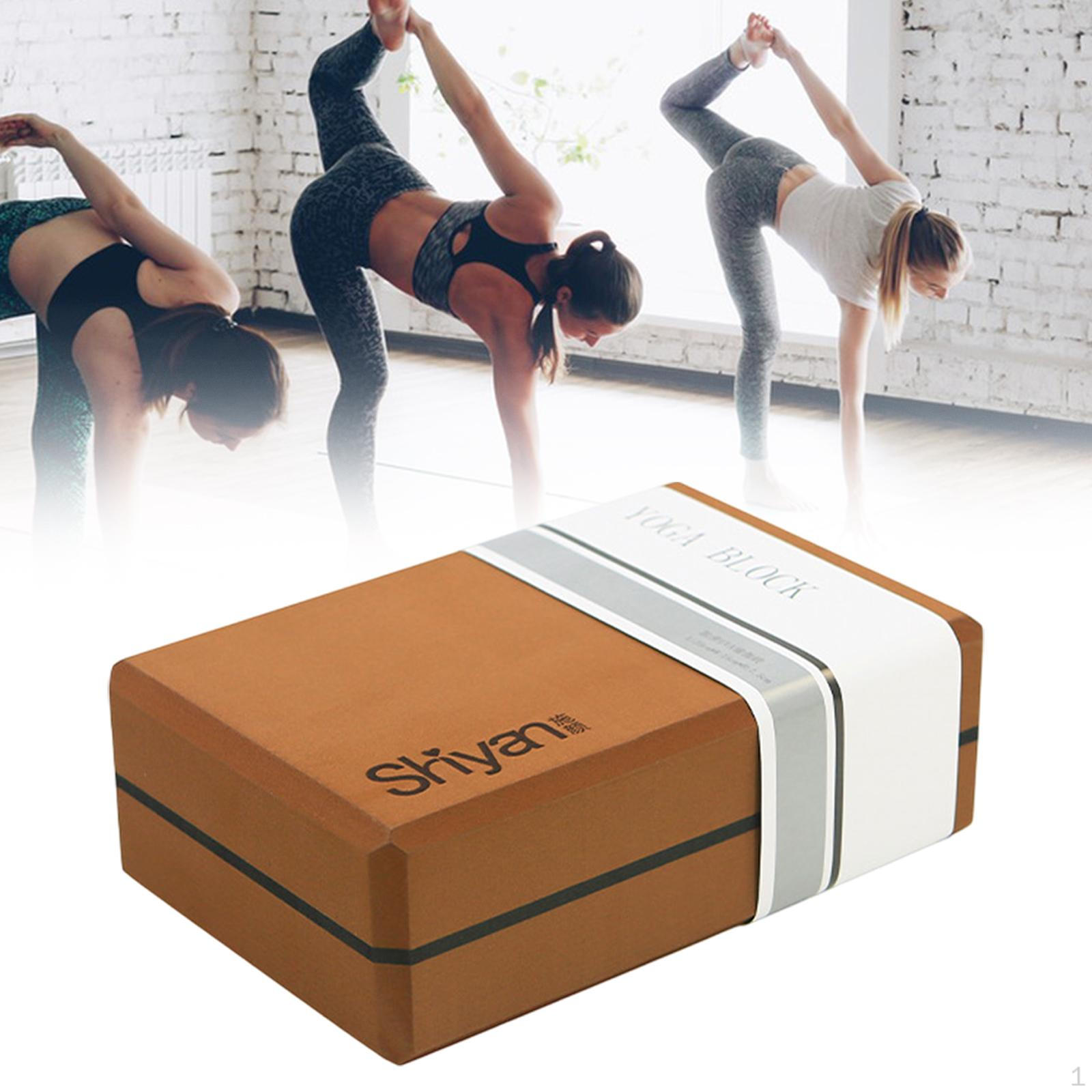 Yoga Block Exercise Brick Lightweight Portable Accessories for Pilates Workout Blue and Beige
Yoga Block Exercise Brick Lightweight Portable Accessories for Pilates Workout Blue and Beige