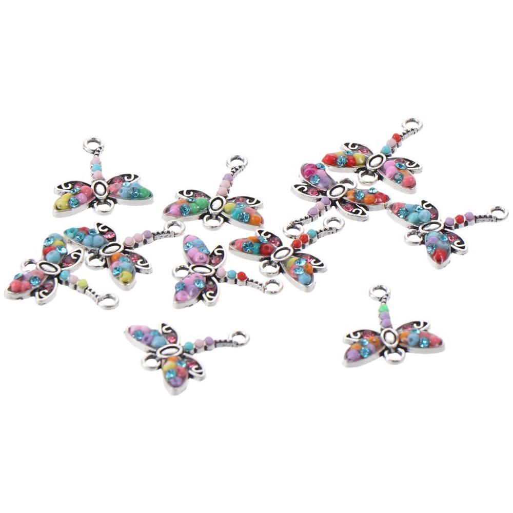 10pcs Antique Silver Dragonfly Charms Dragonfly Double Connectors Charms DIY Jewelry Making
10pcs Antique Silver Dragonfly Charms Dragonfly Double Connectors Charms DIY Jewelry Making