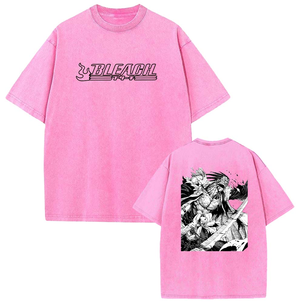 Bleach Anime Clothing Zaraki Kenpachi Graphic T Shirt Men Women Oversized Cotton Tshirts Retro Washed Tee Harajuku Male Tshirt S
Bleach Anime Clothing Zaraki Kenpachi Graphic T Shirt Men Women Oversized Cotton Tshirts Retro Washed Tee Harajuku Male Tshirt S