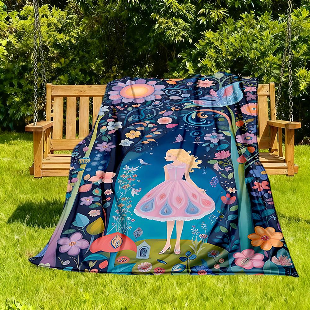 1PC Fairy Tale Garden Outdoor Blanket Lightweight Flannel, Soft & Warm, All-Season Use for Sofa, Outdoor, Camping, Living Room, Office60 130cmx150cm
1PC Fairy Tale Garden Outdoor Blanket Lightweight Flannel, Soft & Warm, All-Season Use for Sofa, Outdoor, Camping, Living Room, Office60 130cmx150cm