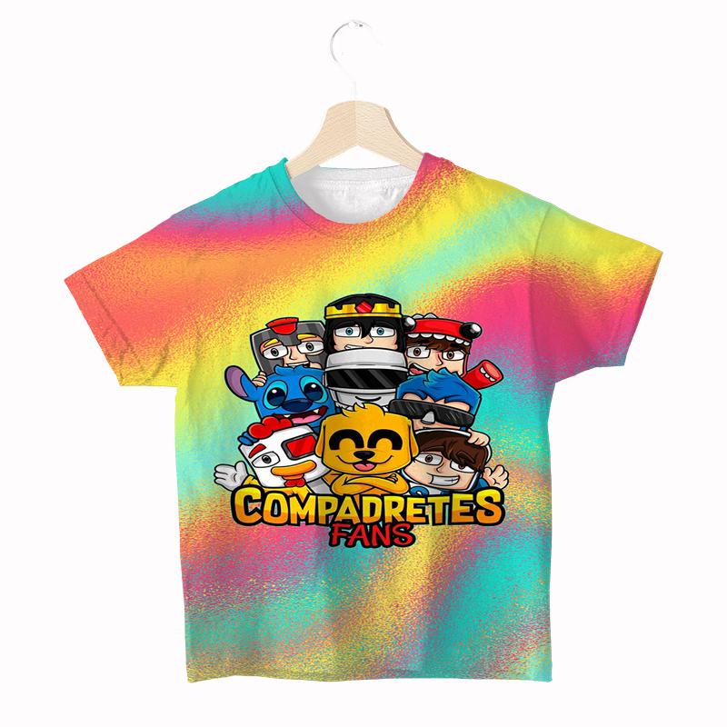 Mikecrack Compadretes T Shirt Kids Summer Cartoon Fashion Short Sleeve Boys T-shirt Popular Children s Clothing Tees 100 чорний
Mikecrack Compadretes T Shirt Kids Summer Cartoon Fashion Short Sleeve Boys T-shirt Popular Children s Clothing Tees 100 чорний