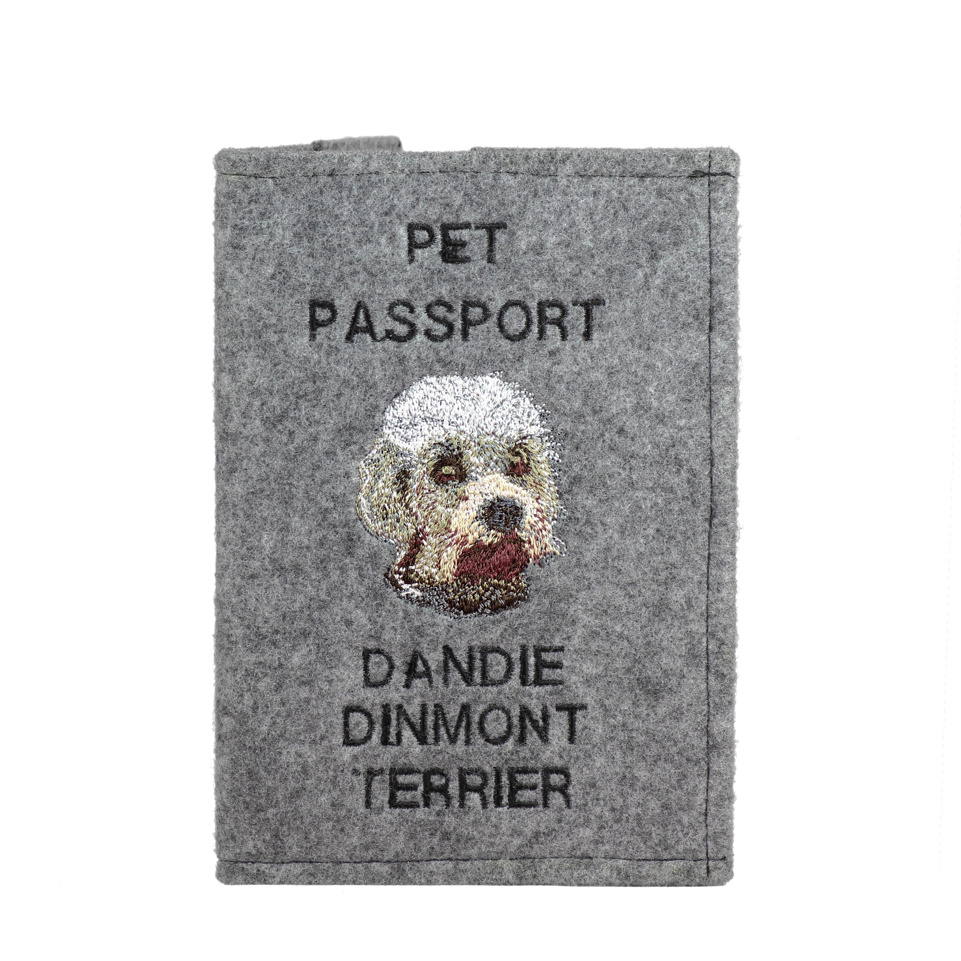 Dandie Dinmont Terrier, Hindlee Terrier - Dog passport case, document case, gift for the traveller from the Art-Dog brand сірий колір
Dandie Dinmont Terrier, Hindlee Terrier - Dog passport case, document case, gift for the traveller from the Art-Dog brand сірий колір