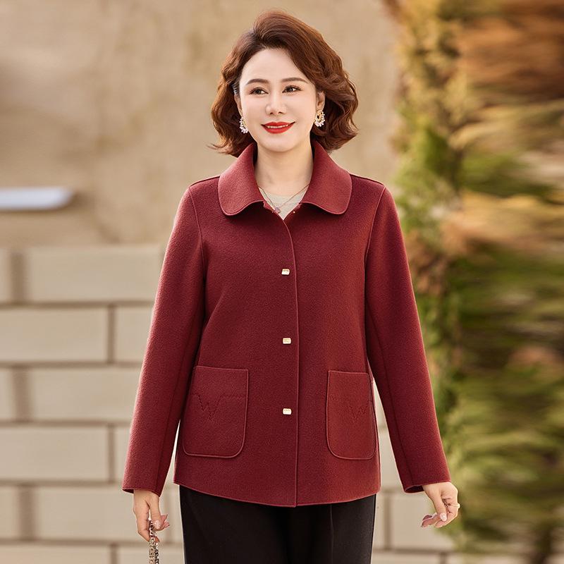 New Stylish Spring Woolen Coat for Middle-aged and Elderly Women 3XL (125-140 lbs)
New Stylish Spring Woolen Coat for Middle-aged and Elderly Women 3XL (125-140 lbs)