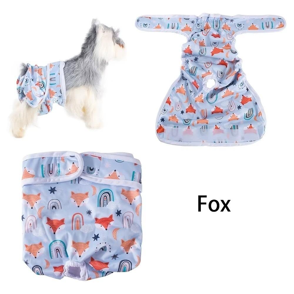 Polyester Pet Period Pants Comfort Breathable Puppy Nappies for Small to Large Breeds XS-Fox
Polyester Pet Period Pants Comfort Breathable Puppy Nappies for Small to Large Breeds XS-Fox