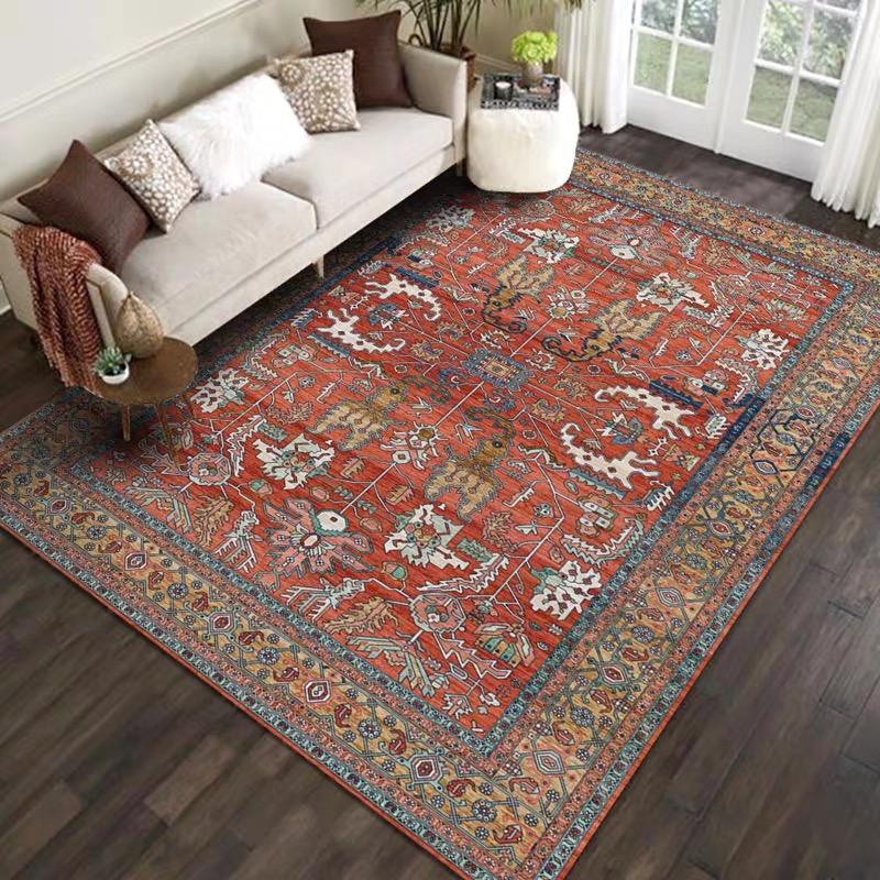Turkish Persian Carpet Moroccan Living Room Rug Vintage Bedroom Side Rug Hallway Floor Mat Home Decoration 80x120cm 31x47inch
Turkish Persian Carpet Moroccan Living Room Rug Vintage Bedroom Side Rug Hallway Floor Mat Home Decoration 80x120cm 31x47inch