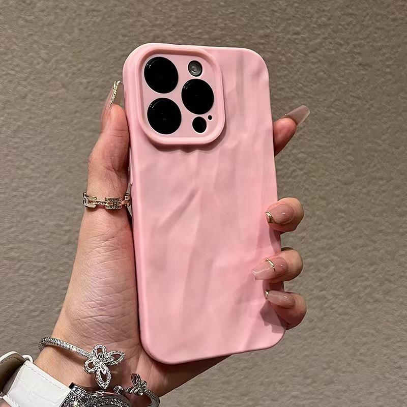 Frosted Pleated Shell Suitable for IPhone15ProMax Mobile Phone Case Apple 14 Simple Solid Color Soft Apple 15Plus
Frosted Pleated Shell Suitable for IPhone15ProMax Mobile Phone Case Apple 14 Simple Solid Color Soft Apple 15Plus