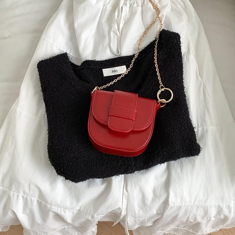 Korean New Style Cross-body Small Bag Girls With High-end Feeling Mini Saddle Chain Fashionable Women s червоний
Korean New Style Cross-body Small Bag Girls With High-end Feeling Mini Saddle Chain Fashionable Women s червоний