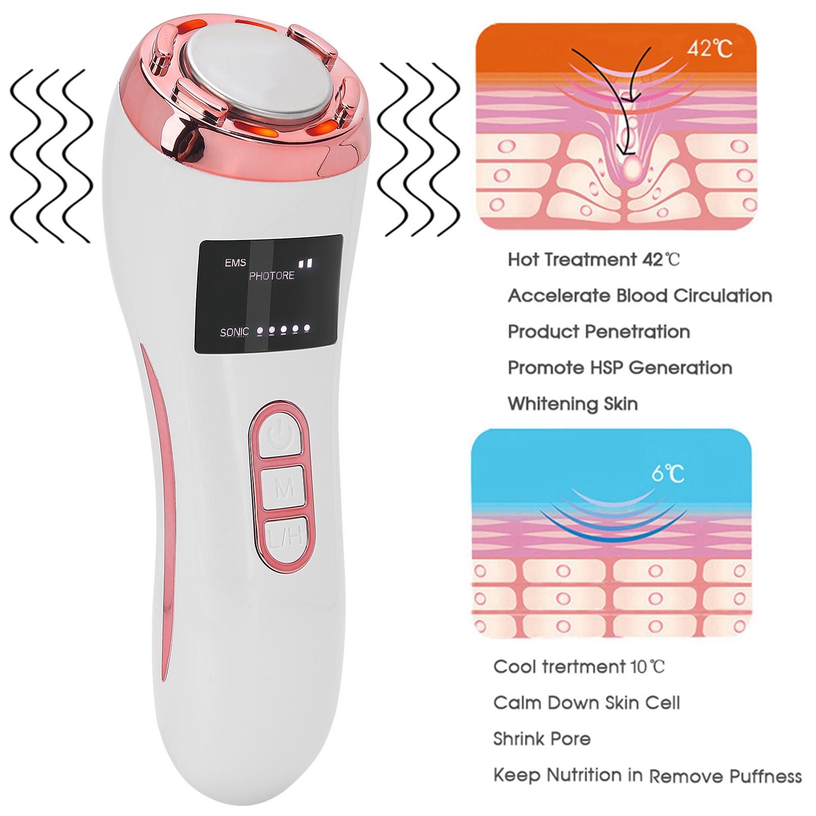 7 In 1 EMS Buty NaMachine Cold Hot Compress Face Skin Rejuvenation Photon Light Therapy Device
7 In 1 EMS Buty NaMachine Cold Hot Compress Face Skin Rejuvenation Photon Light Therapy Device