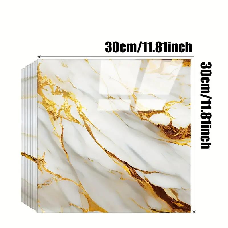 6/10/20pc Glossy Self-Adhesive Marble Pattern Imitation Tile Wall Sticker Peel And Stick Living Room Kitchen Backsplash Bathroom 6pcs
6/10/20pc Glossy Self-Adhesive Marble Pattern Imitation Tile Wall Sticker Peel And Stick Living Room Kitchen Backsplash Bathroom 6pcs