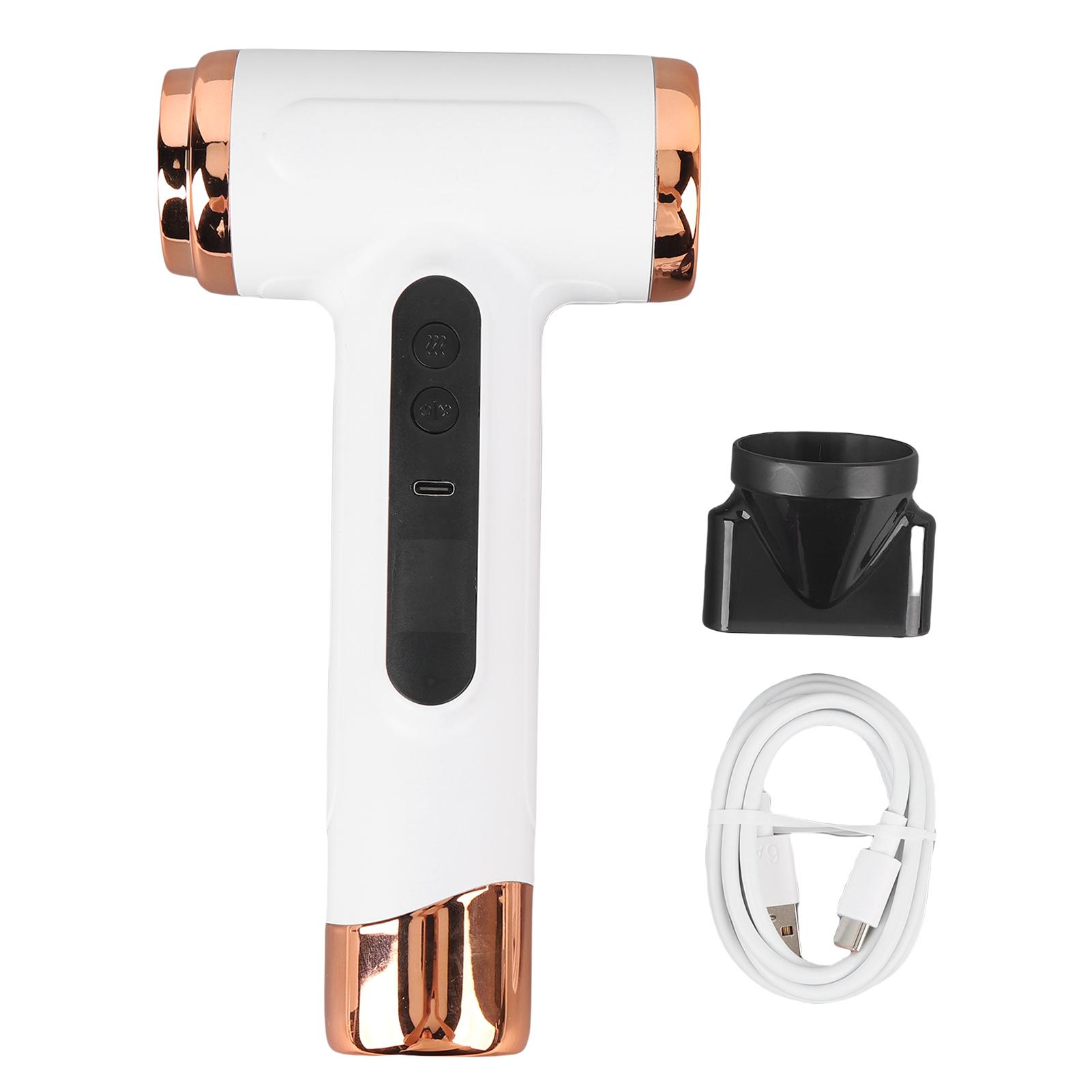 Cordless Hair Dryer Cold Hot Wind Rechargeable Fast Drying Portable Hair Blow Dryer for Home Travel
Cordless Hair Dryer Cold Hot Wind Rechargeable Fast Drying Portable Hair Blow Dryer for Home Travel