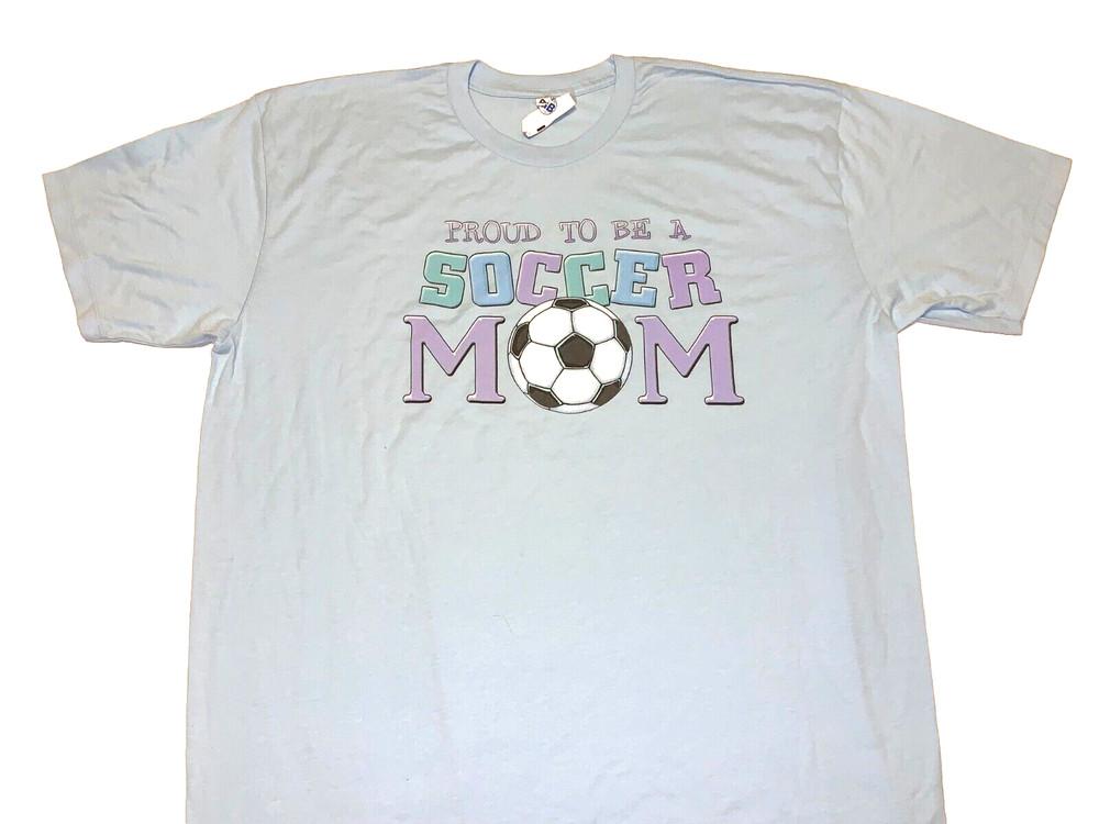 Proud To Be A Soccer Mom Soccer Player Mother T-Shirt New! NWT Mens XL Unisex T-Shirt XXXXL
Proud To Be A Soccer Mom Soccer Player Mother T-Shirt New! NWT Mens XL Unisex T-Shirt XXXXL