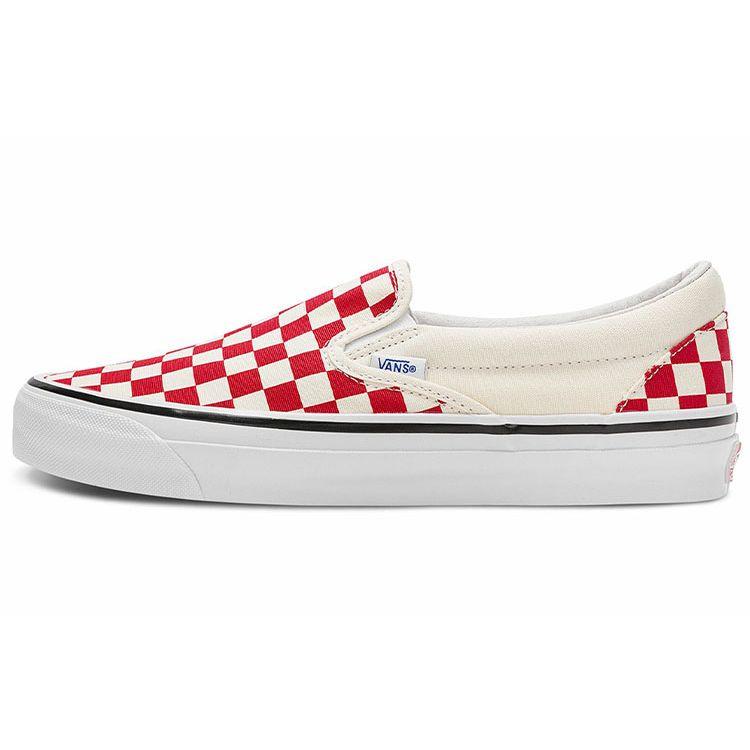 Vans OG Classic Slip-On LX Checkerboard — гоночные красные кроссовки унисекс Classic-White VN0A32QNTYR 37
Vans OG Classic Slip-On LX Checkerboard — гоночные красные кроссовки унисекс Classic-White VN0A32QNTYR 37