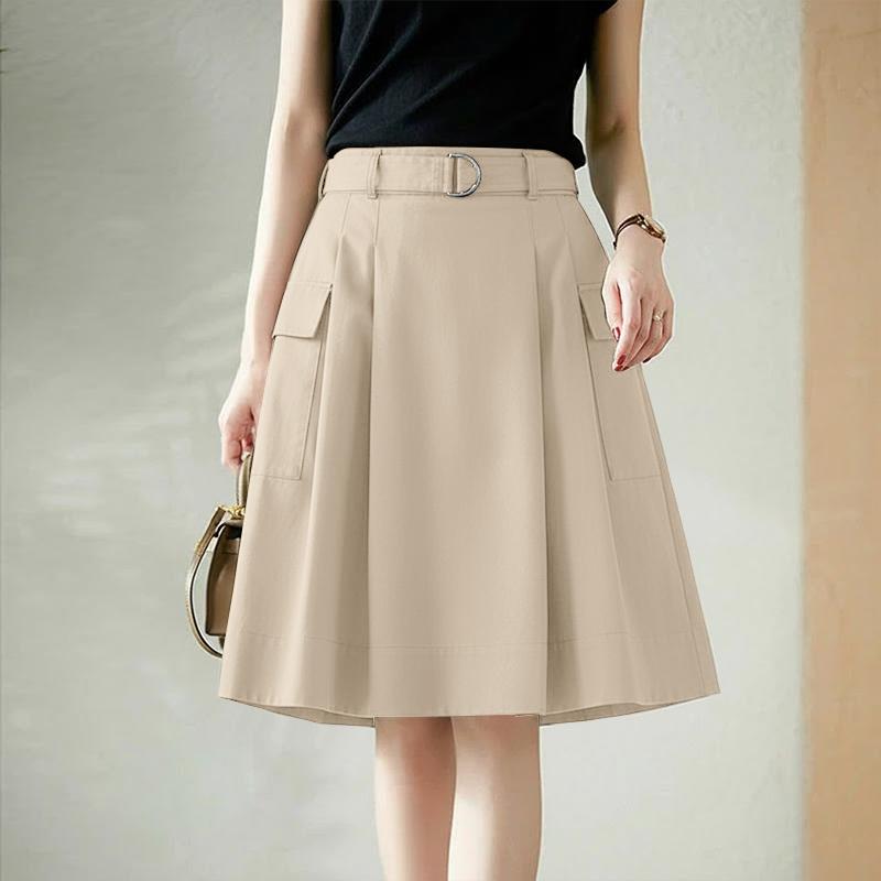 ZANZEA Women Casual Solid Color Loose Summer Midi Skirts 5XL хакі
ZANZEA Women Casual Solid Color Loose Summer Midi Skirts 5XL хакі