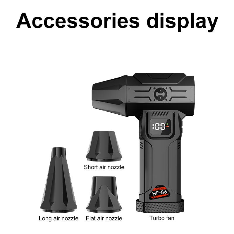 2026 New HFX-05 Powerful Turbo Fan, 700g Shock Pressure Brushless Motor, Portable Vacuum Cleaner, Cordless Compressed Air Dust Collector HFX05
2026 New HFX-05 Powerful Turbo Fan, 700g Shock Pressure Brushless Motor, Portable Vacuum Cleaner, Cordless Compressed Air Dust Collector HFX05