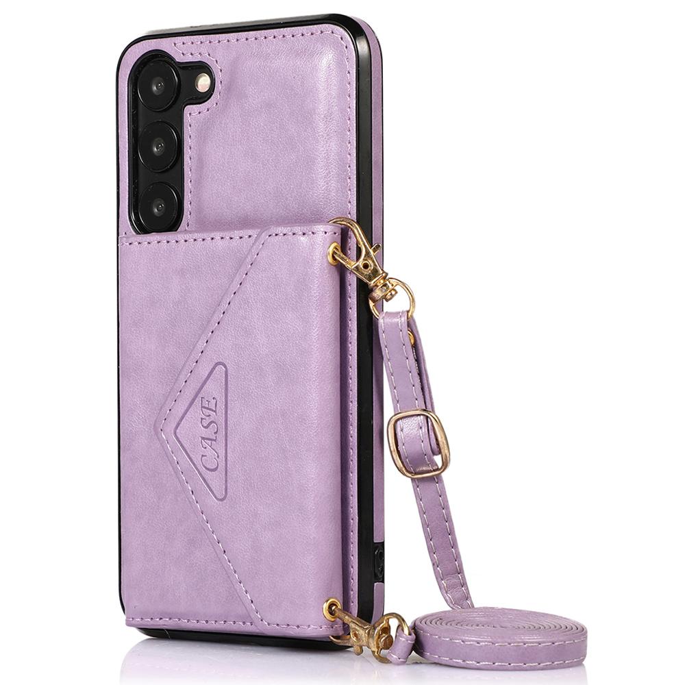 Чехол для мобильного телефона Samsung Galaxy A56 5G, треугольная крышка, карман для карт, кожа+ТПУ чехол с длинным ремешком Purple
Чехол для мобильного телефона Samsung Galaxy A56 5G, треугольная крышка, карман для карт, кожа+ТПУ чехол с длинным ремешком Purple