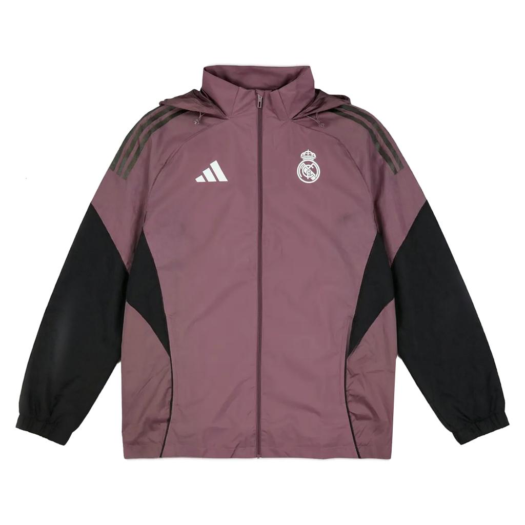 Adidas Real Madrid All-Weather 2025-26 Season Hooded Zip-Up Long Sleeve Jacket Men jackets JZ8988 S
Adidas Real Madrid All-Weather 2025-26 Season Hooded Zip-Up Long Sleeve Jacket Men jackets JZ8988 S