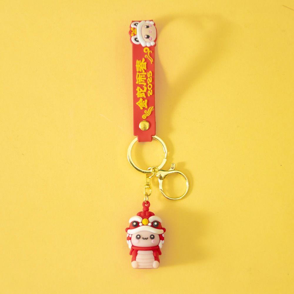 Jewelry Chinese Zodiac Keychain Trinket Snake Year Key Ring Cute Snake Pendant New Year Gifts M/Style 3
Jewelry Chinese Zodiac Keychain Trinket Snake Year Key Ring Cute Snake Pendant New Year Gifts M/Style 3