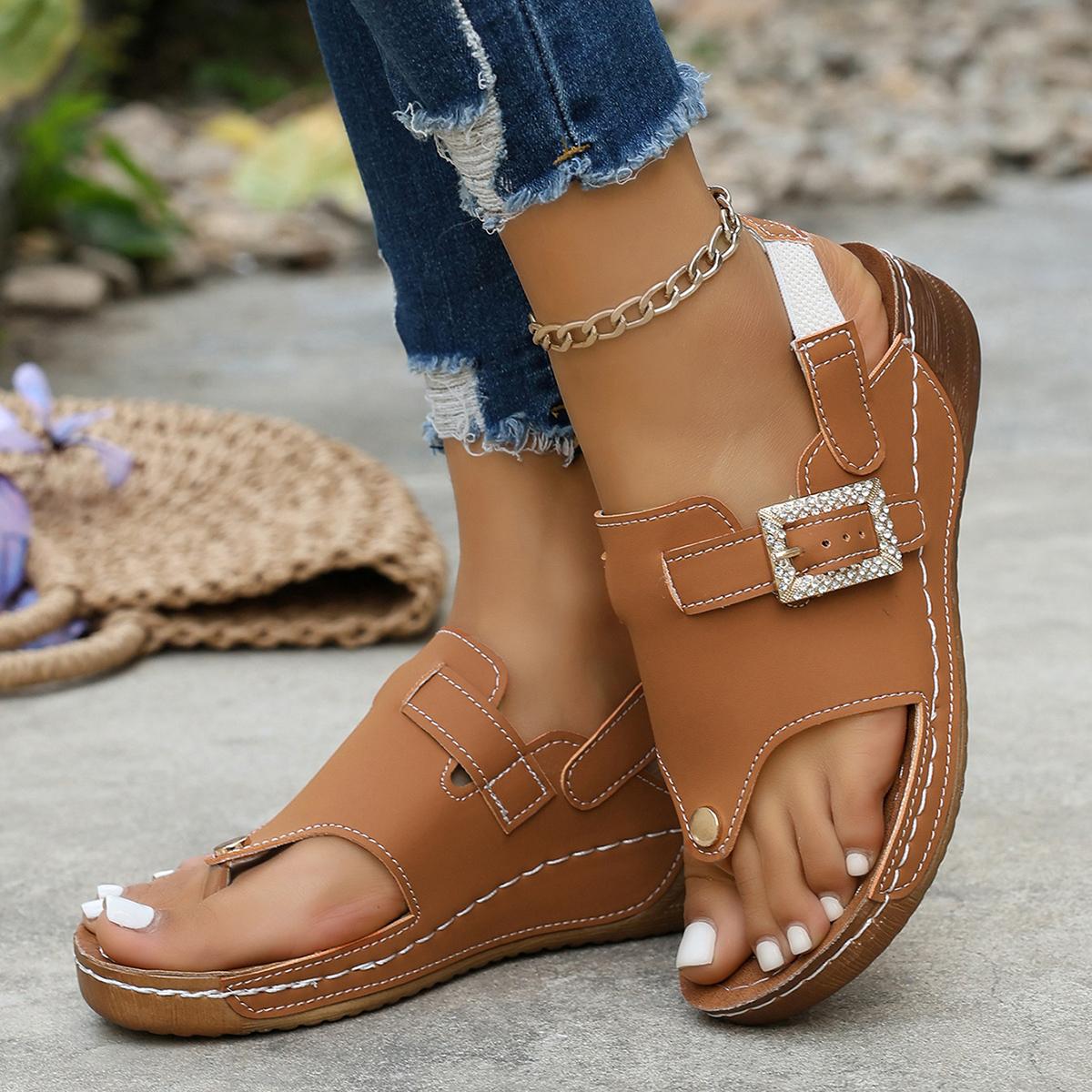 Summer Women Shoes Sandals Open Toe Soft Ladies Shoes Wedge Fashion Leisure Women Shoe Party Sandal Women Female Flip-flops 43 коричневий
Summer Women Shoes Sandals Open Toe Soft Ladies Shoes Wedge Fashion Leisure Women Shoe Party Sandal Women Female Flip-flops 43 коричневий