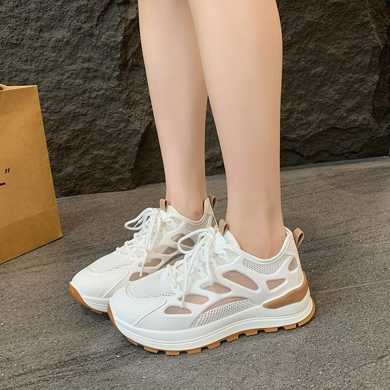 Daddy shoes female student running sports thick sole height increase casual street shot 36 сірий колір
Daddy shoes female student running sports thick sole height increase casual street shot 36 сірий колір