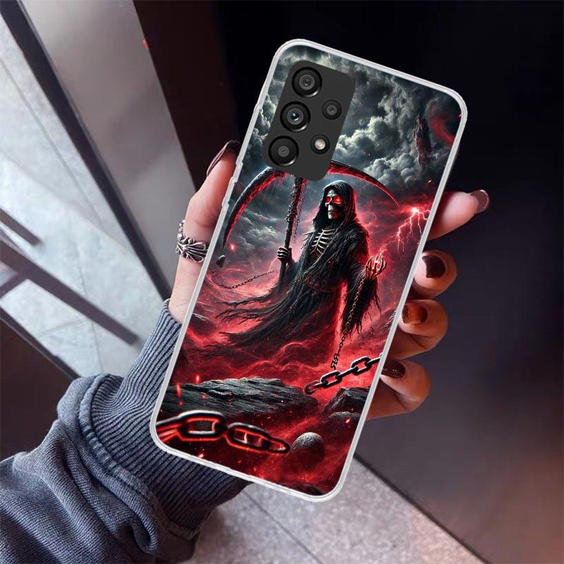 Death Grim Reaper Skull Scythe Phone Case For Samsung Galaxy A12 A52S A42 A32 A22 A51 A50 Note 20 Ultra 10 S10 Plus A71 A70 A31 Samsung A51 4G
Death Grim Reaper Skull Scythe Phone Case For Samsung Galaxy A12 A52S A42 A32 A22 A51 A50 Note 20 Ultra 10 S10 Plus A71 A70 A31 Samsung A51 4G