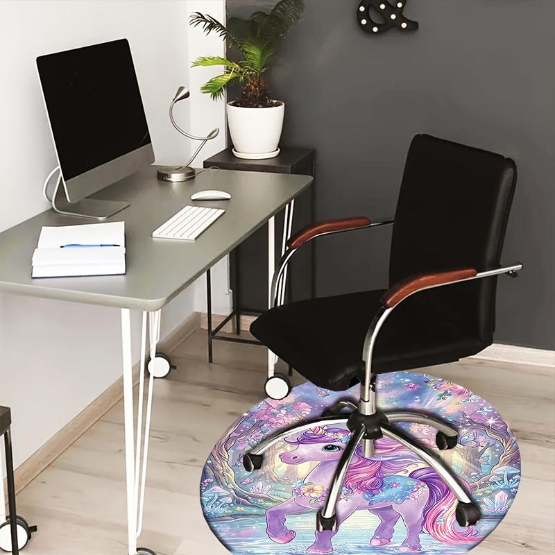 1PC Unicorn Fantasy Non-Slip Floor Round carpet, Office, family, bedroom, Large Area Rug Indoor Rugs, Vibrant Colors-Z0499 80cm by 80cm
1PC Unicorn Fantasy Non-Slip Floor Round carpet, Office, family, bedroom, Large Area Rug Indoor Rugs, Vibrant Colors-Z0499 80cm by 80cm