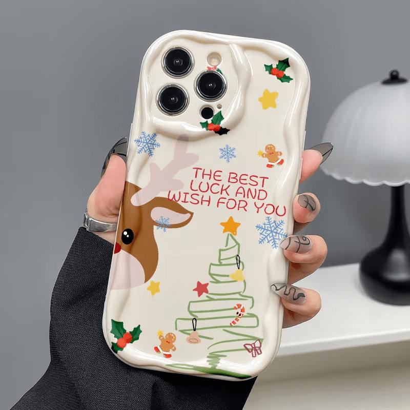 Little Deer 3D Wave Cream Textured Case for Apple iPhone 17 Pro Max/Pro/16/15XS - Precision Cutouts iPhone 8 Plus
Little Deer 3D Wave Cream Textured Case for Apple iPhone 17 Pro Max/Pro/16/15XS - Precision Cutouts iPhone 8 Plus