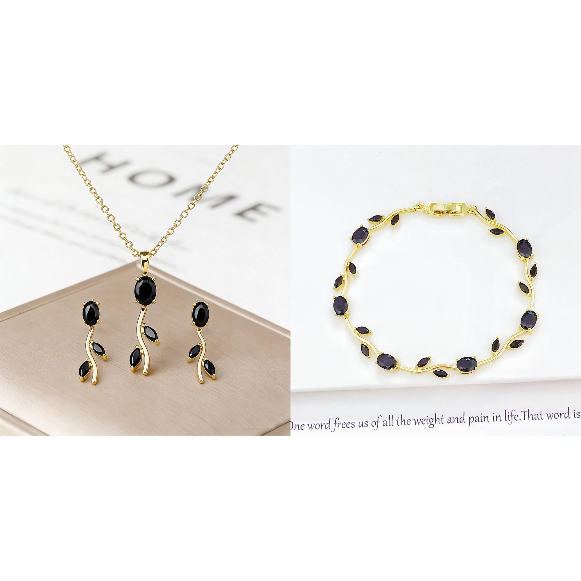 3PCS Colorful Trendy Charm Crystal Leaf Vine Flower Rhinestone Bracelet Necklace Earring Zircon Set Luxury for Women Party Gift
3PCS Colorful Trendy Charm Crystal Leaf Vine Flower Rhinestone Bracelet Necklace Earring Zircon Set Luxury for Women Party Gift