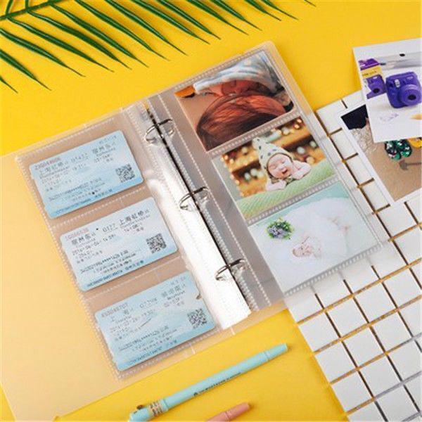 Laser Ticket & Polaroid Storage Album - 3 Loose-leaf for Anime Idol Merchandise, Small Cards, Stargazing Tickets & Oil Paintings.
Laser Ticket & Polaroid Storage Album - 3 Loose-leaf for Anime Idol Merchandise, Small Cards, Stargazing Tickets & Oil Paintings.