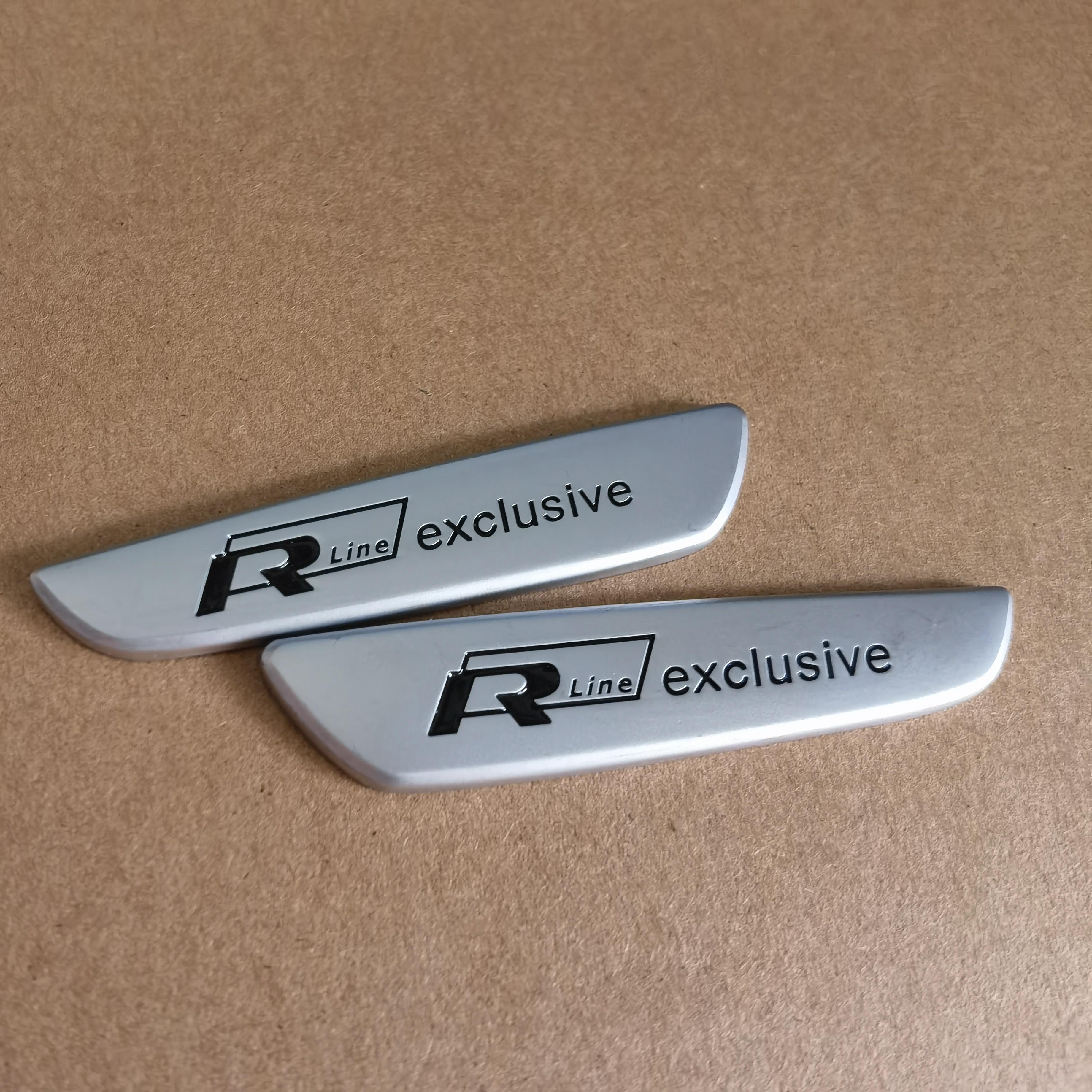 2026 Hot For VW VOLKSWAGEN For RLine Exclusive Badge Sticker 2pcs Silver RLine Door Armrest Sticker RLine Interior Sticker For T
2026 Hot For VW VOLKSWAGEN For RLine Exclusive Badge Sticker 2pcs Silver RLine Door Armrest Sticker RLine Interior Sticker For T