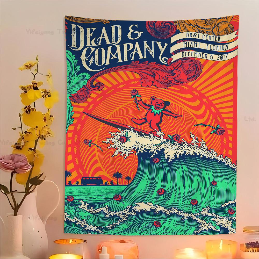 The Grateful Dead Printed Large Wall Tapestry Hanging Tarot Hippie Wall Rugs Dorm Art Home Decor 74x94cm(29x37in)
The Grateful Dead Printed Large Wall Tapestry Hanging Tarot Hippie Wall Rugs Dorm Art Home Decor 74x94cm(29x37in)