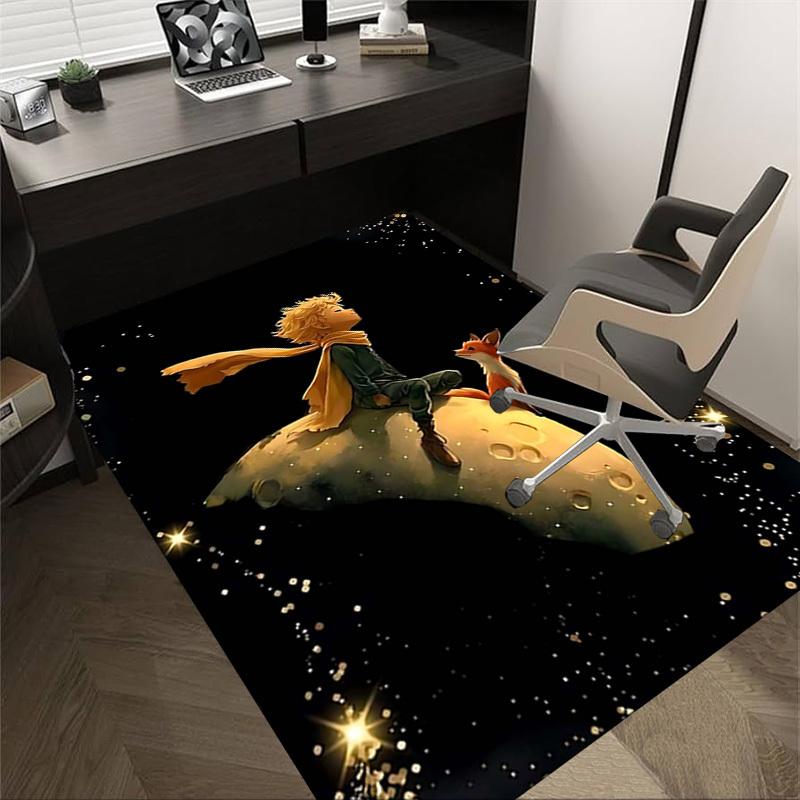1PC Moon Boy Non-Slip Floor Carpet Compatible for Office&Living Room&Dining room - Flat-Weave Machine- Soft & Pattern-E244 60cm by 90cm
1PC Moon Boy Non-Slip Floor Carpet Compatible for Office&Living Room&Dining room - Flat-Weave Machine- Soft & Pattern-E244 60cm by 90cm