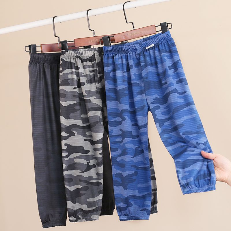 Children s Camouflage Quick Drying Sports Lantern Pants Summer Style Boys Ice Silk Loose and Breathable Casual Pants 100 темно-сірий
Children s Camouflage Quick Drying Sports Lantern Pants Summer Style Boys Ice Silk Loose and Breathable Casual Pants 100 темно-сірий