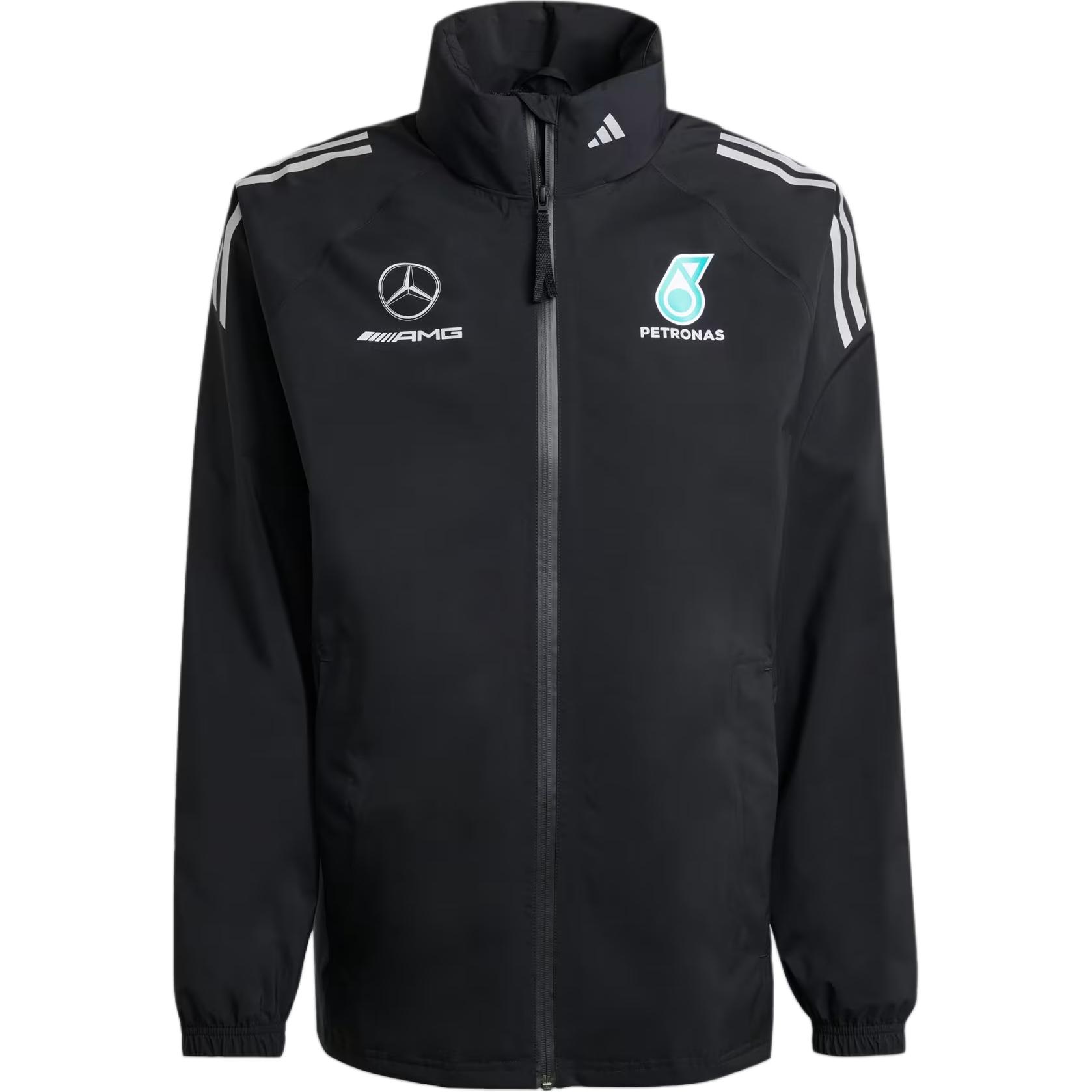 Adidas X Mercedes-Amg Petronas F1 Collaboration Team Ss25 Logo Striped Fashion Versatile Comfortable Stand Collar Work Jacket Men Jacket Black JX0760
Adidas X Mercedes-Amg Petronas F1 Collaboration Team Ss25 Logo Striped Fashion Versatile Comfortable Stand Collar Work Jacket Men Jacket Black JX0760