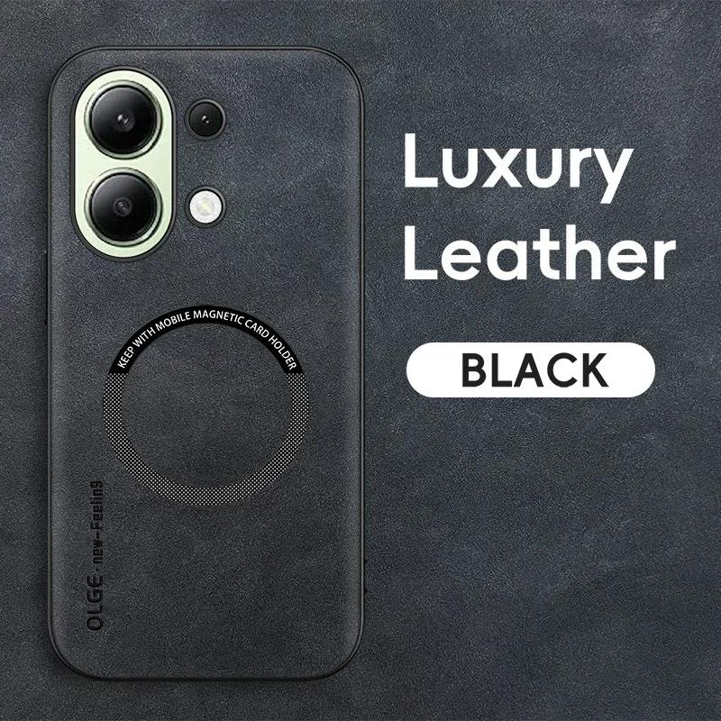 Magnetic Retro Leather Soft Case For Xiaomi Redmi Note 13 Pro Plus Note13 4G 5G 13R Wireless Charging Phone Case Cover For Note13 Pro Plus чёрный
Magnetic Retro Leather Soft Case For Xiaomi Redmi Note 13 Pro Plus Note13 4G 5G 13R Wireless Charging Phone Case Cover For Note13 Pro Plus чёрный
