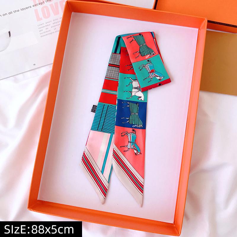 Універсальний жіночий шарф твіллі - Вузька стрічка для сумок і шийної хустки, Ідеально підходить для весняної та осінньої прикраси. зелений
Універсальний жіночий шарф твіллі - Вузька стрічка для сумок і шийної хустки, Ідеально підходить для весняної та осінньої прикраси. зелений