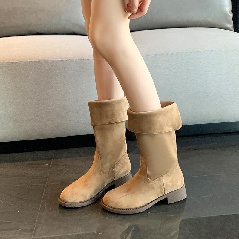 fat mm thick legs new short boots autumn and winter single boots thick heel retro suede medium boots widened large size women s shoes 45
fat mm thick legs new short boots autumn and winter single boots thick heel retro suede medium boots widened large size women s shoes 45