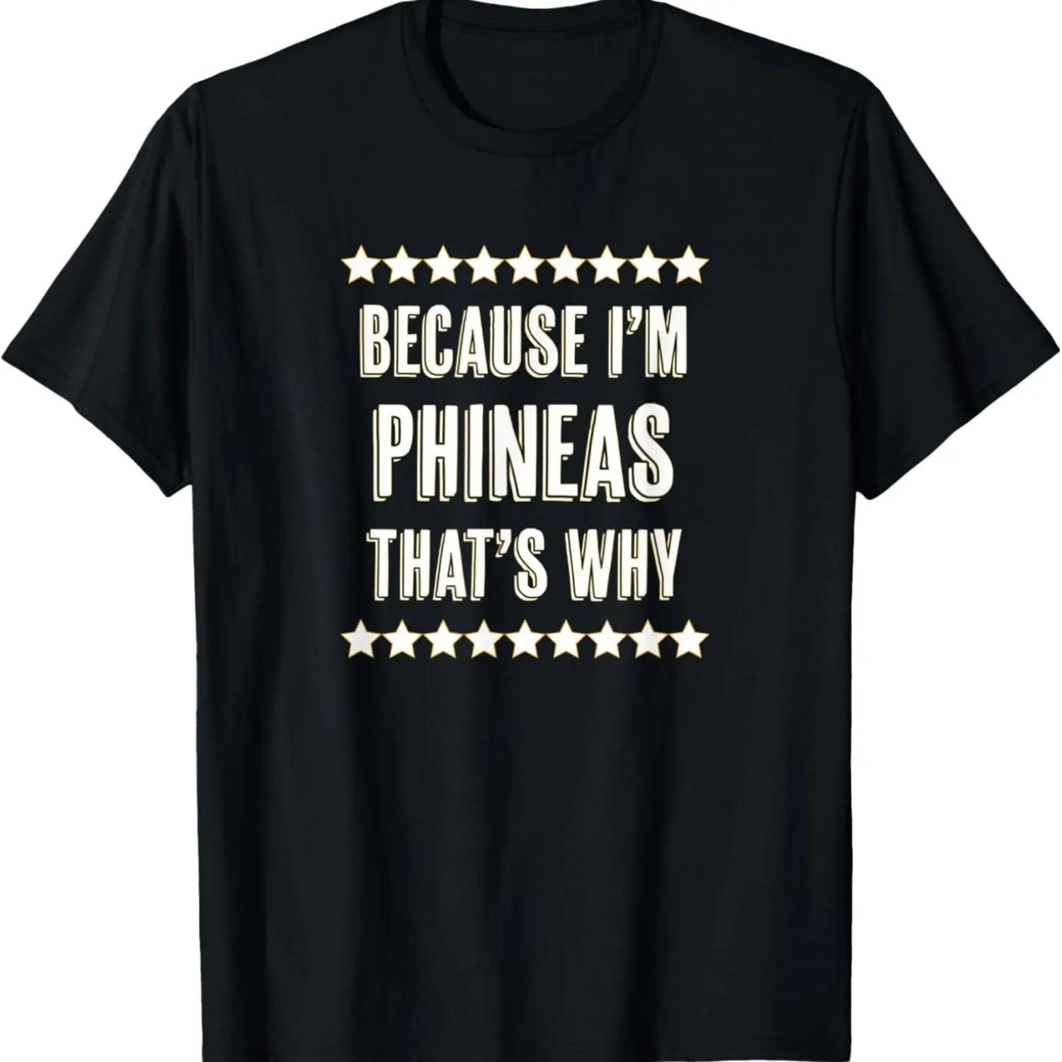 Потому что я - ФИНЕАС - Вот почему _ Смешное имя в подарок - Футболка XXXXXL чёрный
Потому что я - ФИНЕАС - Вот почему _ Смешное имя в подарок - Футболка XXXXXL чёрный