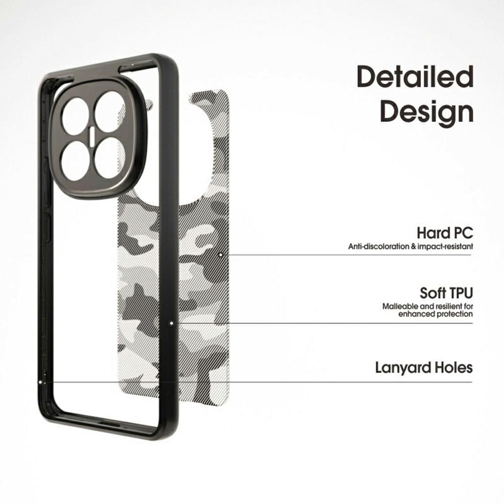 IBMRS For Xiaomi Redmi Note 14 Pro 4G Case TPU+PC Heavy Duty Shockproof Phone Cover Artistic Camouflage
IBMRS For Xiaomi Redmi Note 14 Pro 4G Case TPU+PC Heavy Duty Shockproof Phone Cover Artistic Camouflage