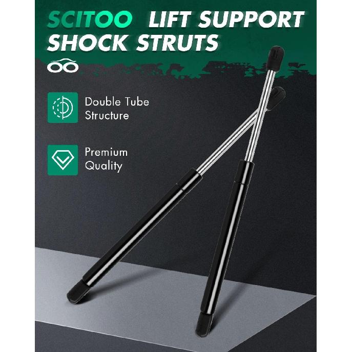 SCITOO Trunk Lift Supports Replacement Struts Gas Springs Shocks Fit for Buick Lacrosse 3.6L 2005-2008, 3.8L 2005-2009, 5.3L 2008-2009
SCITOO Trunk Lift Supports Replacement Struts Gas Springs Shocks Fit for Buick Lacrosse 3.6L 2005-2008, 3.8L 2005-2009, 5.3L 2008-2009