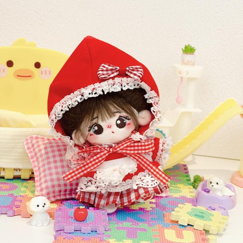10cm 20cm Original Wa Yi Red Hat Cotton Doll Dress Plush Doll Replacement Package
10cm 20cm Original Wa Yi Red Hat Cotton Doll Dress Plush Doll Replacement Package
