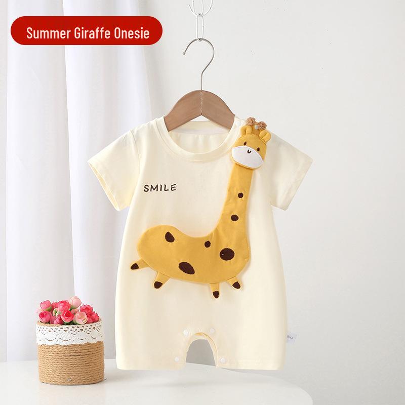 Summer Cartoon Romper for 0-36 Months: Lightweight Baby Outfit Size 90
Summer Cartoon Romper for 0-36 Months: Lightweight Baby Outfit Size 90