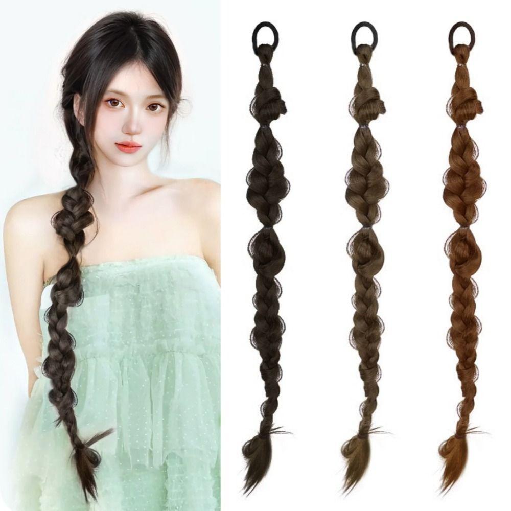 Twist Braid Pony Tail with Hair Rope Hanfu Boxing Braids Strap Long Braided Ponytail Daily Use темно-коричневого кольору
Twist Braid Pony Tail with Hair Rope Hanfu Boxing Braids Strap Long Braided Ponytail Daily Use темно-коричневого кольору