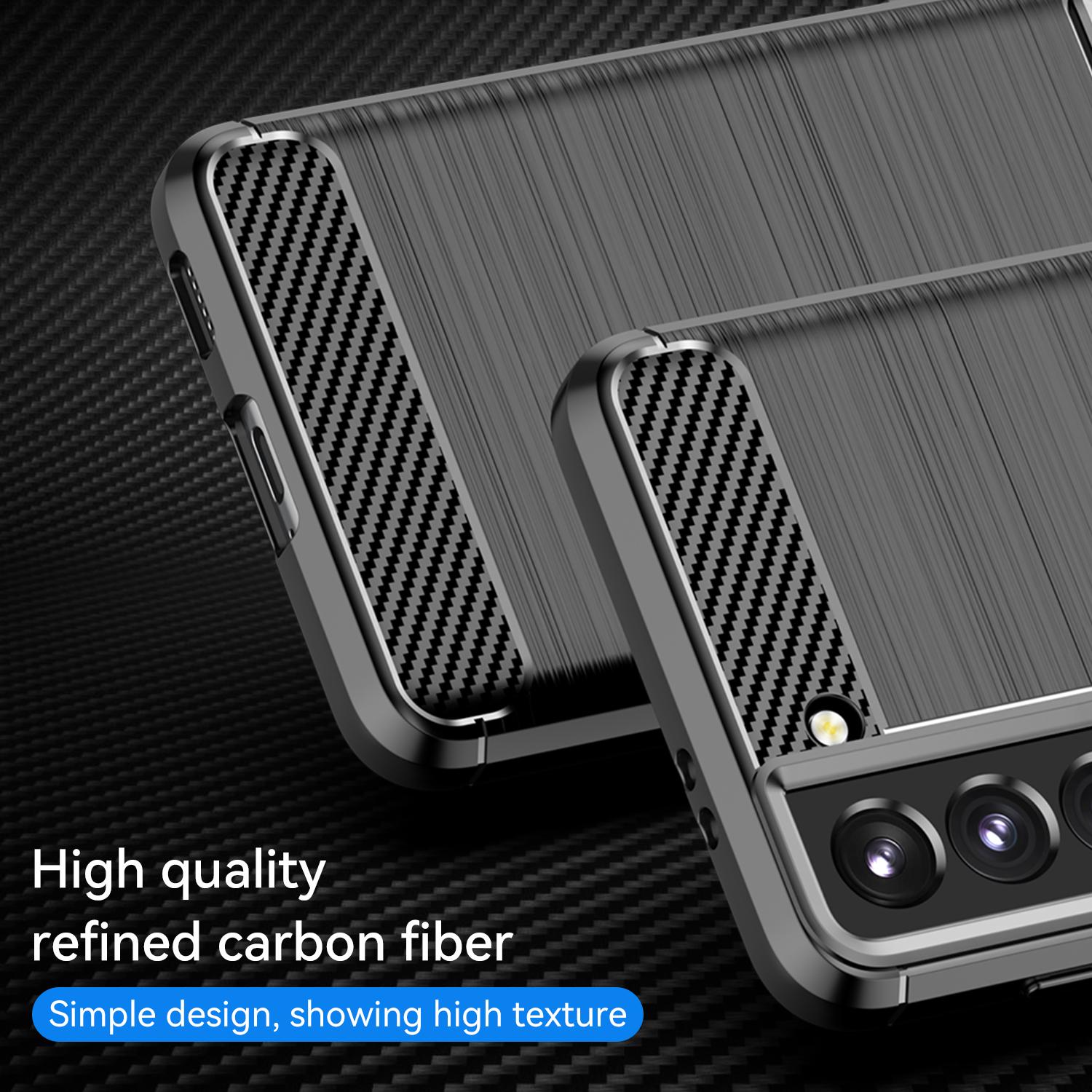 1.8mm Heat Dissipation TPU Case Anti-Scratch Anti-Fall Carbon Fiber Texture Phone Cover with Brushed Surface for Samsung Galaxy S21 4G/5G Blue
1.8mm Heat Dissipation TPU Case Anti-Scratch Anti-Fall Carbon Fiber Texture Phone Cover with Brushed Surface for Samsung Galaxy S21 4G/5G Blue